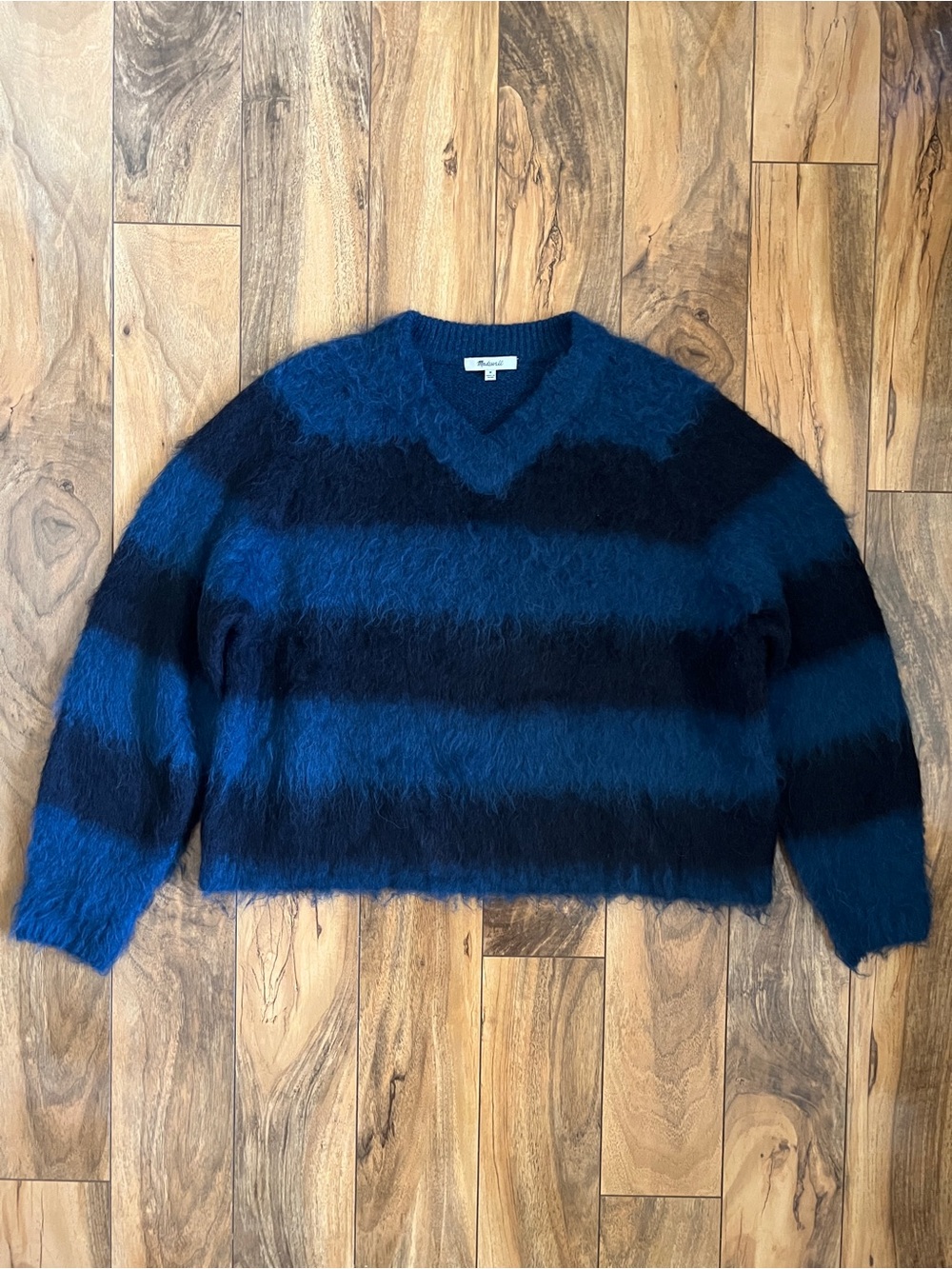 Madewell Brushed V-neck Sweater